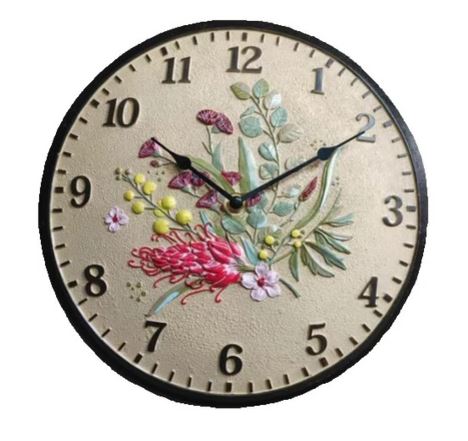 Flower Outdoor Clock