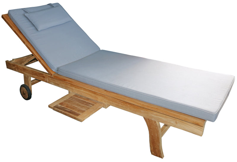 Newport Teak Sunlounge