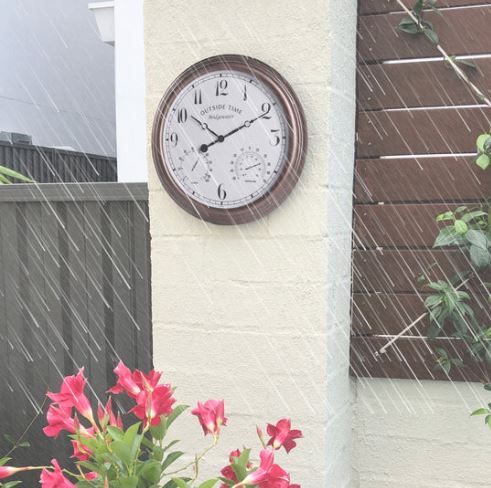 Outdoor Water Resistant Clock - Bridgewater